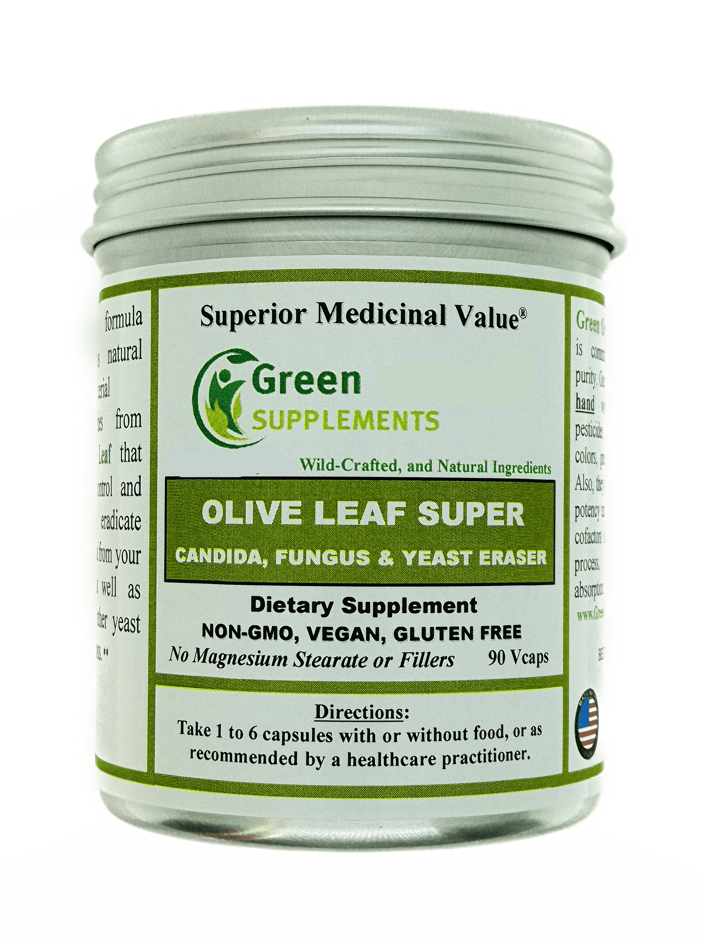 Olive Leaf, Candida, Yeast, H-Pylori, Fungus